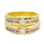 Nhẫn cưới vàng tây thủy chung Nhẫn cưới vàng tây thủy chung