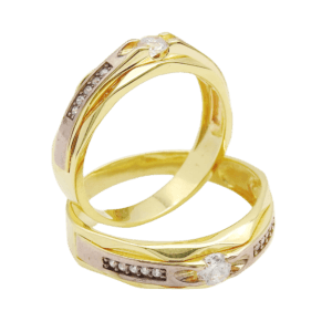 Nhẫn cưới vàng tây thủy chung