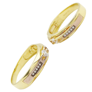 Nhẫn cưới vàng tây thủy chung